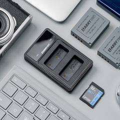 Fujifilm BC-W126 Charger NP-W126S Battery Holder Charger Dual Slot Type-C Interface For Fujifilm X100VI XT30II XM5 XT50 X100V X100F XT3 XE4 XPRO3