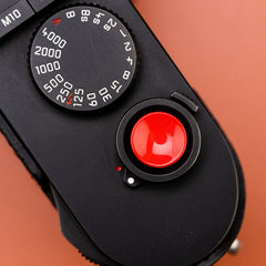 Shutter Button Is Decorated In Colored Brass Material To Enhance The Feel For Fujifilm Leica