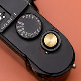 Shutter Button Is Decorated In Colored Brass Material To Enhance The Feel For Fujifilm Leica