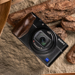 Sony RX100M7 Sandalwood Grip Enhances Camera Grip Solid Wood