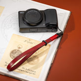 カメラクイックリリースリストストラップ カラフル ヴィンテージ ラップ ポイントアンドシュートカメラ用 Ricoh GR3 シリーズ Sony RX100 シリーズ Canon G7X シリーズ