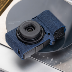 Custom Protective Camera Case for Ricoh GR III/GR IIIx/GR IV HDF – Danning Denim Series, Lightweight & Portable