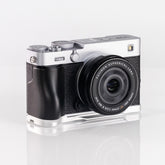 Metal Grip for Fujifilm XE5 – Ergonomic Handle, Hidden SD Slot, Arca-Swiss Base
