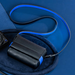 Camera Bag Elastic Strap Design Can Be Used With Quick Release Buckle Shoulder Strap To Turn Into A Shoulder Bag Suitable For Point-And-Shoot Camera Ricoh GR3 Series Sony RX100 Series Canon G7X Series