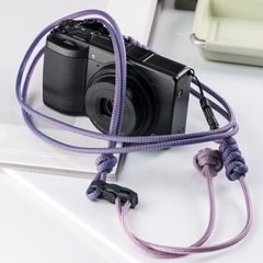 Hand-woven shoulder strap card camera strap for Ricoh GR IV, GR III, GR IIIx, Sony RX100 M7, RX100 M6, Canon G7X III, G7X II,Fujifilm X100VI, X100V, Leica Q2, Q3