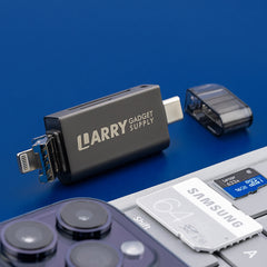 Mobile Phone Card Reader USB3.0 High-Speed Transmission Type-C Lightning USB Interface Can Read SD Card TF Card