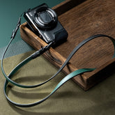 Camera Shoulder Strap Vintage Color Blocking Stitching Quick Release Design Replaceable Fastenings For Fujifilm Ricoh Sony Canon Leica Camera