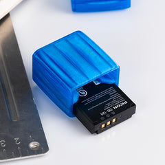 Battery Storage Box 3D Printing Soft Airbag Shock Protection for Ricoh GR4 GR3 Battery Fujifilm W126S Battery Sony BX1 Battery Storage Case Battery Holder