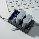 Fujifilm BC-W235 Charger NP-W235 Battery Holder Charger Dual Slot Type-C Interface For Fujifilm XT5 XT4 XS20 XH2 XH2S GFX100S