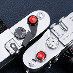 Shutter Button Is Decorated In Colored Brass Material To Enhance The Feel For Fujifilm Leica