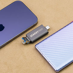 Mobile Phone Card Reader USB3.0 High-Speed Transmission Type-C Lightning USB Interface Can Read SD Card TF Card