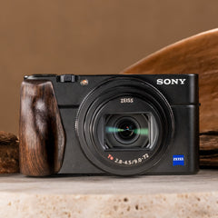 Sony RX100M7 Sandalwood Grip Enhances Camera Grip Solid Wood