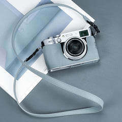 Camera Shoulder Strap Double Side Different Leather Pattern Quick Release Design For Fujifilm Sony Leica Ricoh