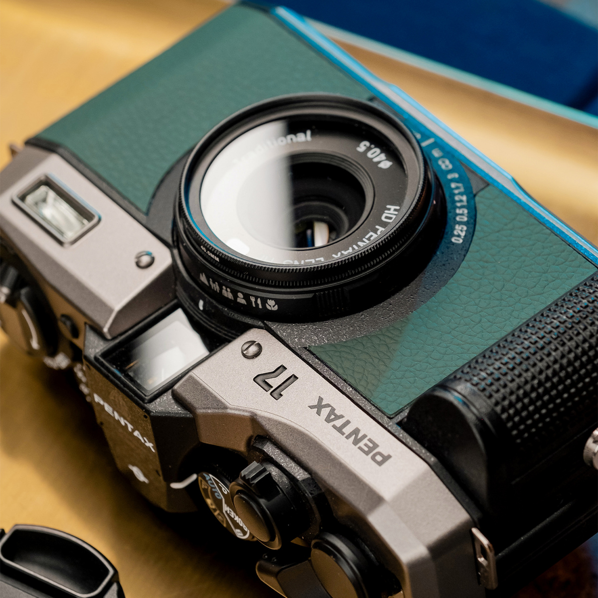 Custom Body Skin for Pentax 17 – 3M Protective Decal, Leather Texture, DIY Color-Changing Film