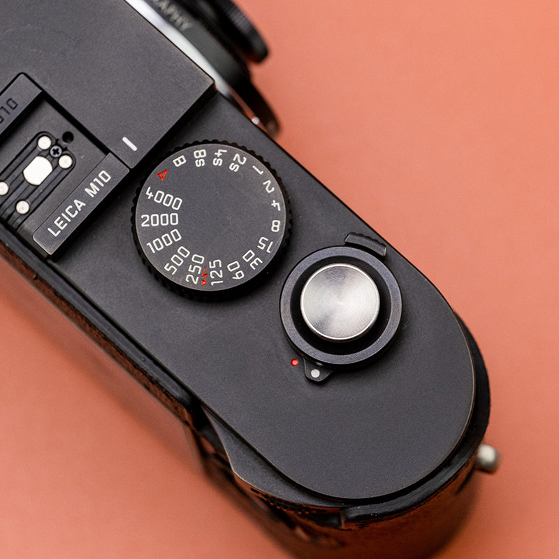 Shutter Button Is Decorated In Colored Brass Material To Enhance The Feel For Fujifilm Leica