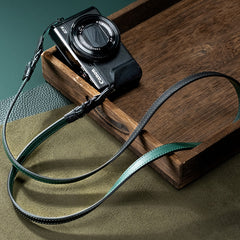 Camera Shoulder Strap Vintage Color Blocking Stitching Quick Release Design Replaceable Fastenings For Fujifilm Ricoh Sony Canon Leica Camera