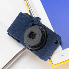 Custom Protective Camera Case for Ricoh GR III/GR IIIx/GR IV HDF – Danning Denim Series, Lightweight & Portable