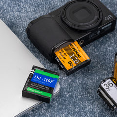 DB-120 Battery Charger 1900mAh for Ricoh GR4 HDF,3C Certified High Capacity Charging Base