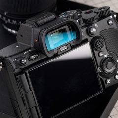 Viewfinder protection lens for SONY A7M5/R5/M4/S3,A1/A1IIA9II，optical glass, scratch-resistant and wear-resistant, water-resistant and oil-repellent