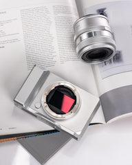 L-Shaped Camera Base Handle for Sigma BF, Metal Construction, Arca Quick-Install Plate, Battery Access, Shoulder Strap Interface, BF Grip for Sigma