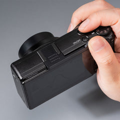 Finger Grip for Ricoh GR III/GR IIIx – CNC Precision Machined, Ultra-Thin, Avoids Button Design
