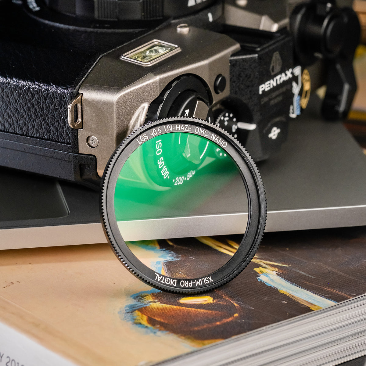 40.5mm UV Filter for Pentax 17 Camera, 36-Layer Multi-Coating Camera Lens UV Filter Ultra-Thin Alloy
